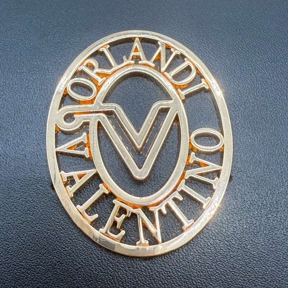 Valentino Orlandi Crossbody Bag Black Vegan‎ Leather Studded  Purse $280 - Picture 8 of 14